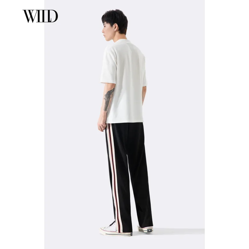 WILD LEADER Casual Pants Men-4