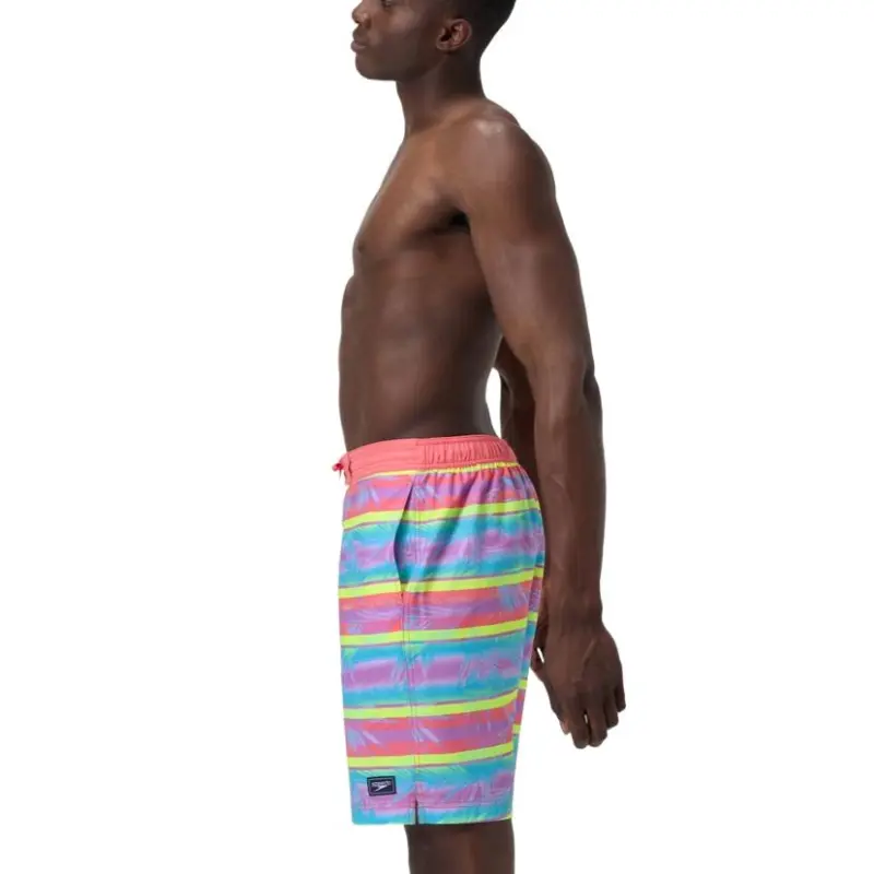 Speedo Beach Shorts Men's Orange Pink-2