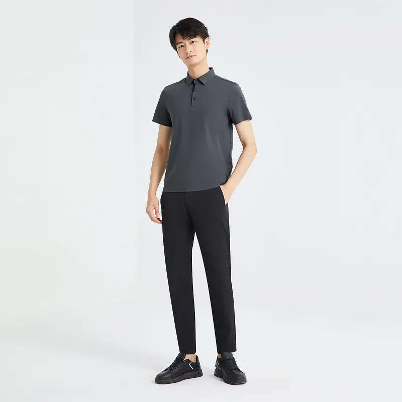 LESS IS MORE Polo Shirt Men's Smoke Gray 24XTX9392S-6