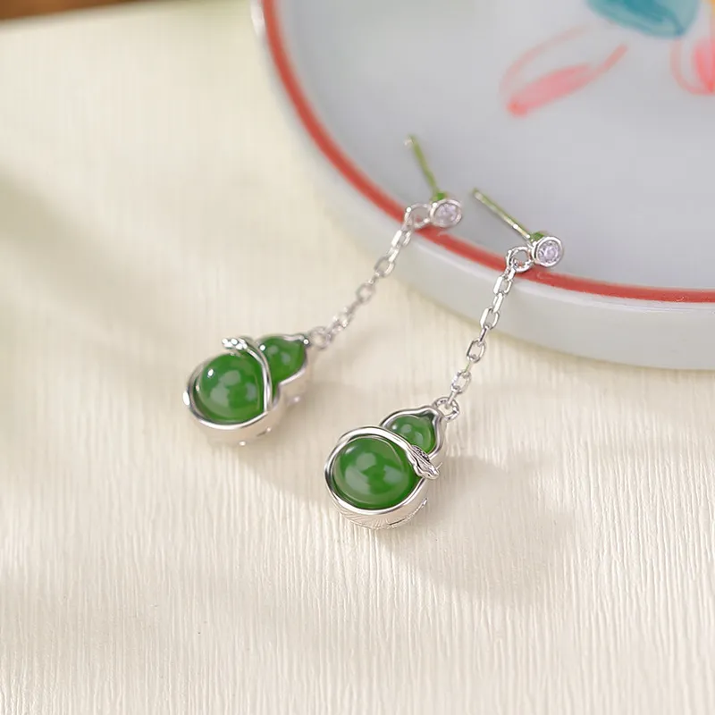 Royal Heaven's Choice Earrings Jasper Unisex-4