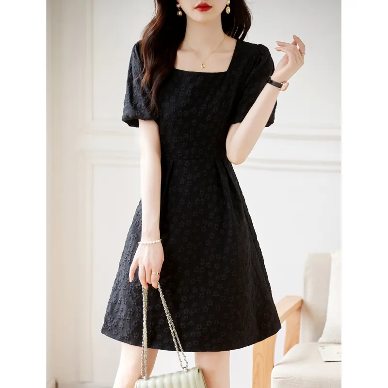 Still Quiet Short Sleeved Dress Women's-5