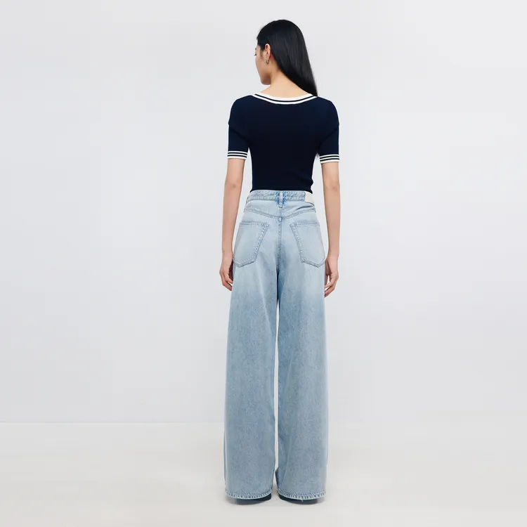 SHUIYUNJIAN Knitwear Women's Navy Blue-4