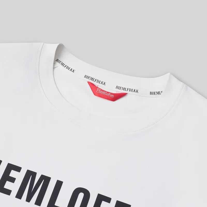 Biyin Leufen T Shirt Men's Free Car Mounted Number Plate-4