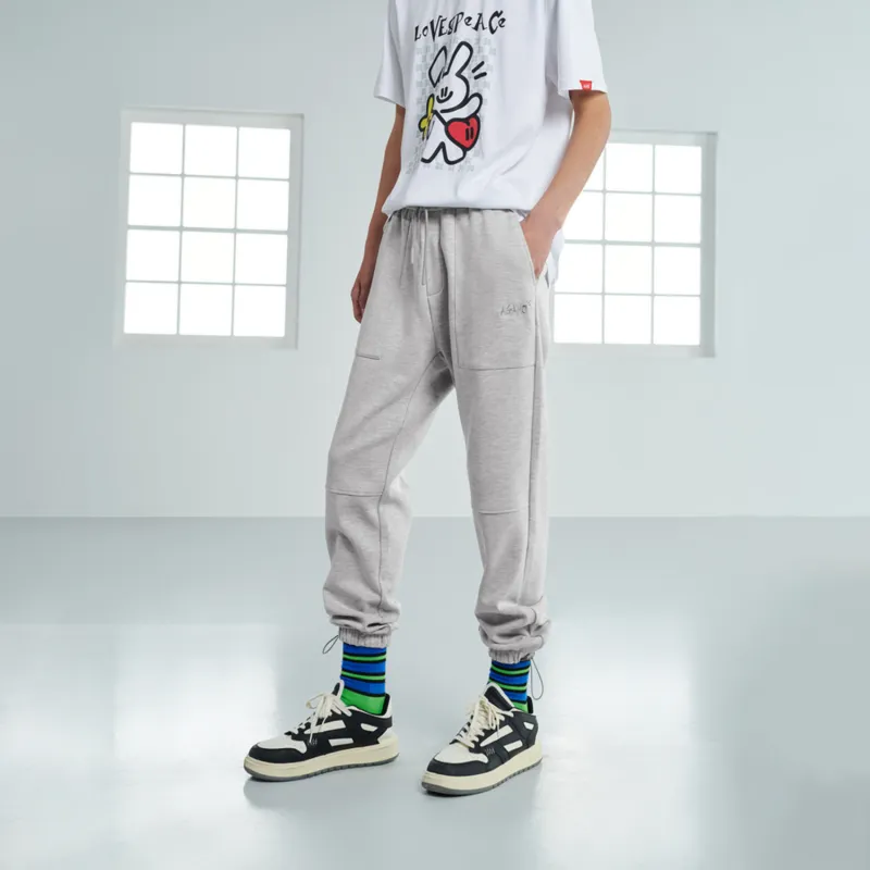 HLA Knitted Sweatpants Men-9
