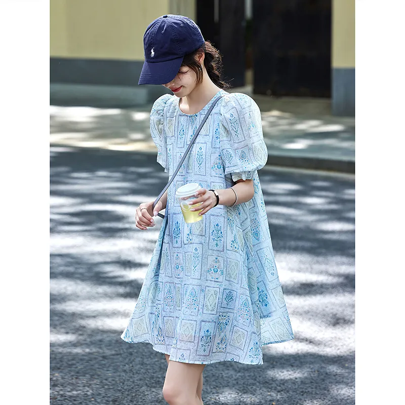 A Paradise For Awakening Short Sleeved Dress Women's-5