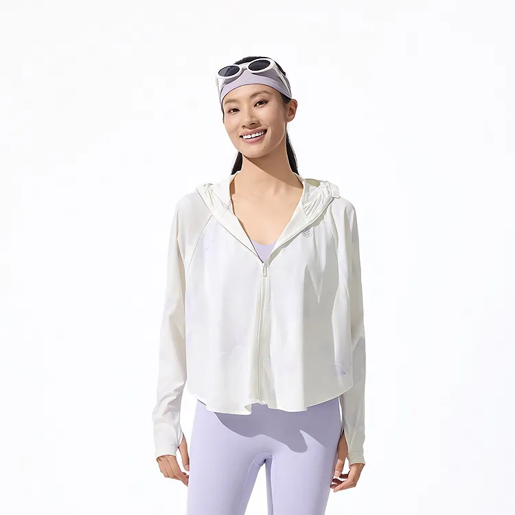 BOSIDENG Sun Series Cooling Super Light Breathable Sun Protection UV Protection Sun Protection Clothing Women's-21