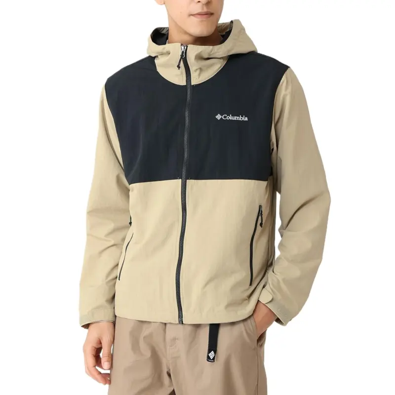 Columbia Jackets Coats Men's Beige Black-2