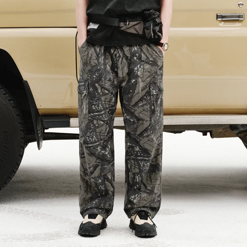 714STREET Cargo Pants Unisex-2