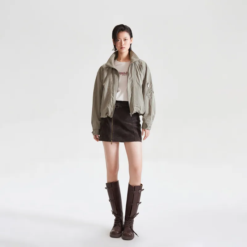 ONLY Cropped Coats Women's-3