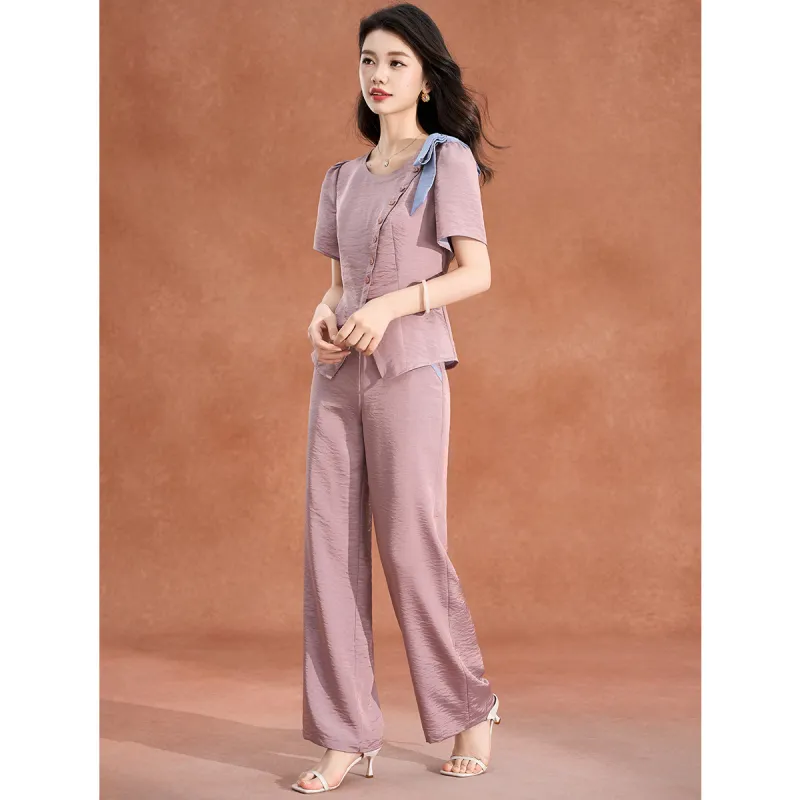 Mylan Casual Suits Women's Pink-5