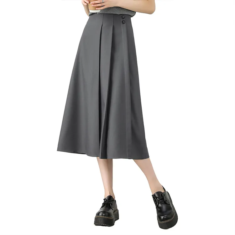 SENTUBILA Casual Long Skirts Women's-4