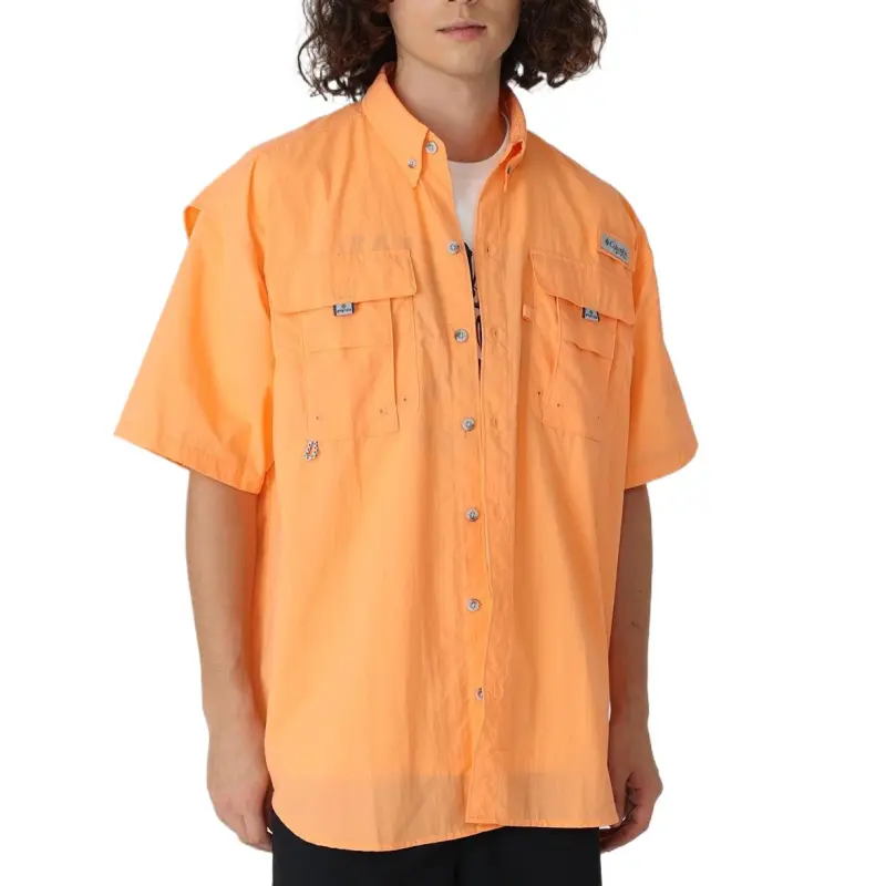 Columbia Bahama Shirt Men's Orange-4