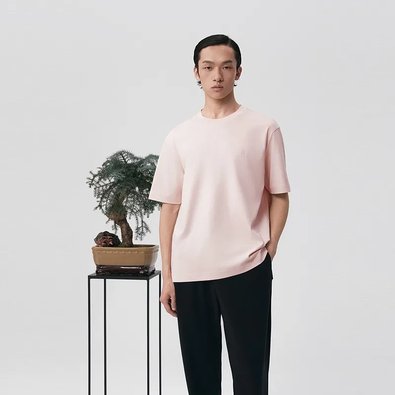 EHE T Shirts Men Pink-3