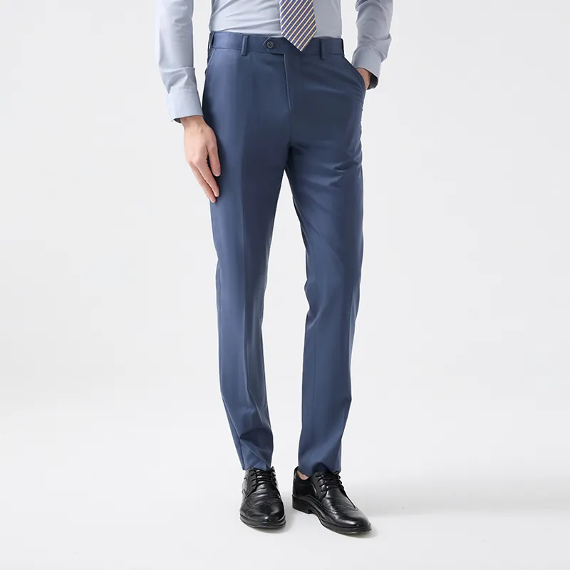 DIDIBOY Suit Trousers Unisex Light Blue-3