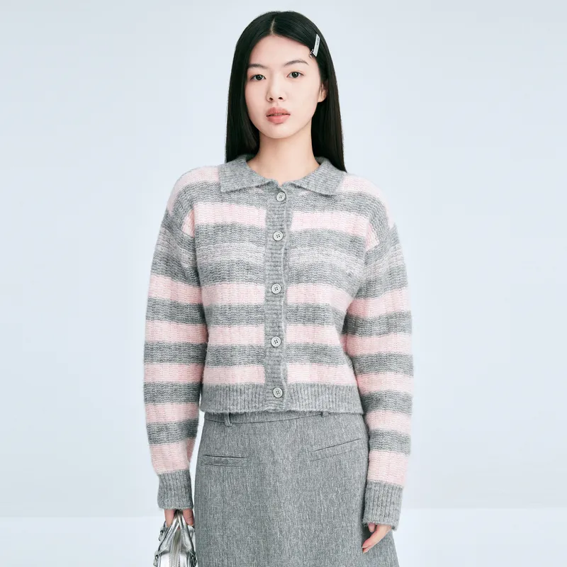 LEDIN Knitwear Women's Silver Candle Gray-4
