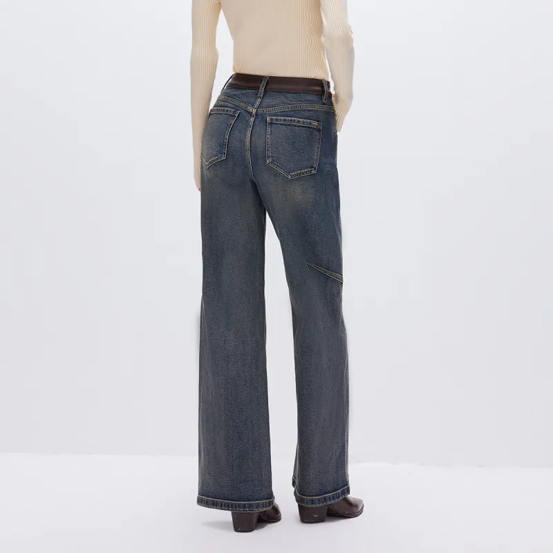 ONLY Jeans Women's J35 510 Washed Denim Blue-4