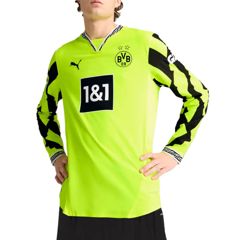 PUMA Playera Auténtica Especial De Manga Larga Para Hombre Borussia Dortmund-4
