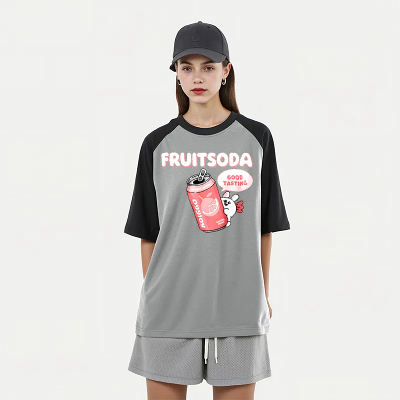 FAIRWHALE Raglan Sleeve T Shirt Women's-14