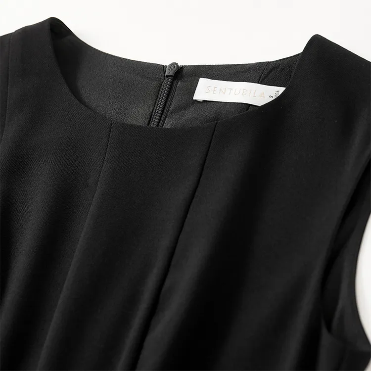SENTUBILA Sleeveless Dress Women's-5