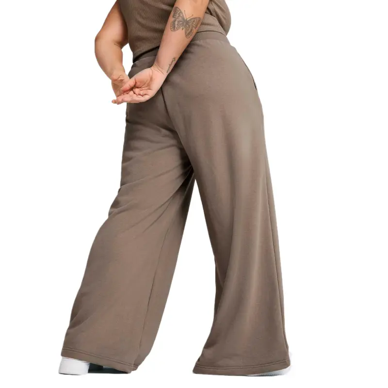PUMA Casual Pants Women's Brown-3
