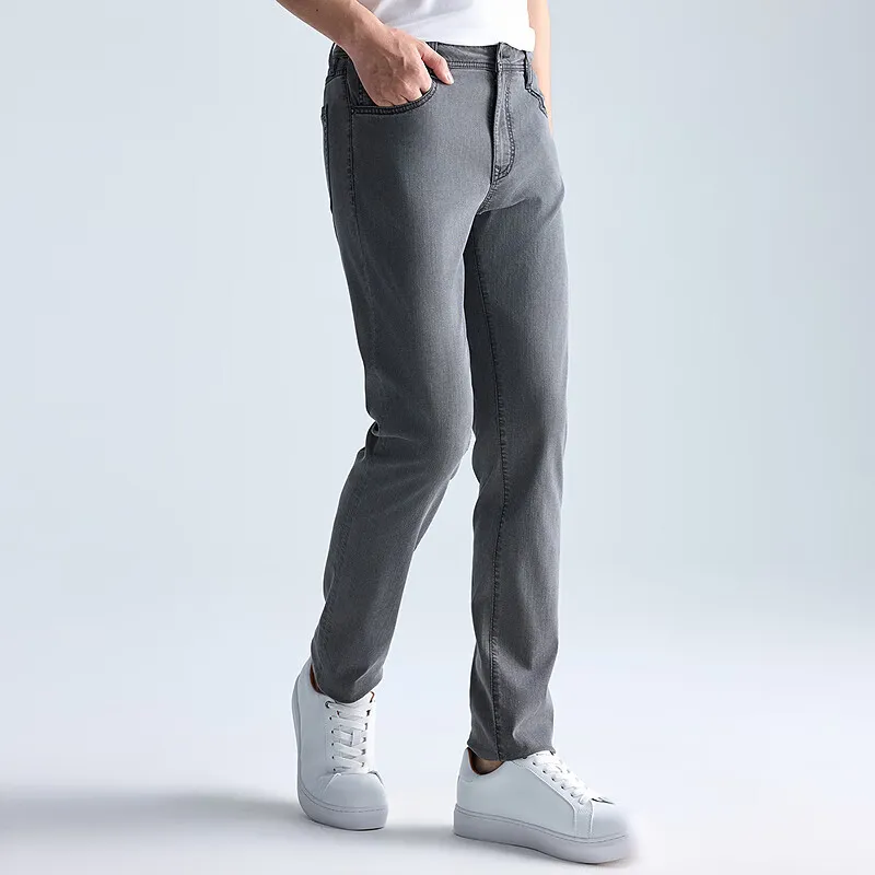 LESS IS MORE Jeans Men Gray-2