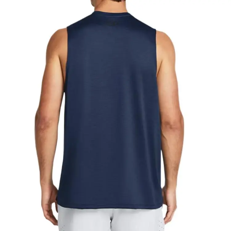 Under Armour Tech Tank Top Men's Dark Blue-3