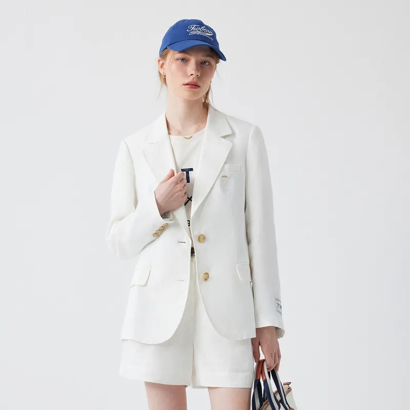 Teenie Weenie Business Suit Women's White-4