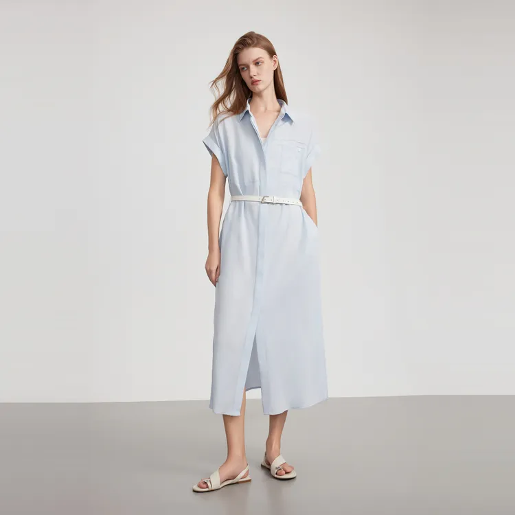 ELLE Short Sleeved Dress Women's-2
