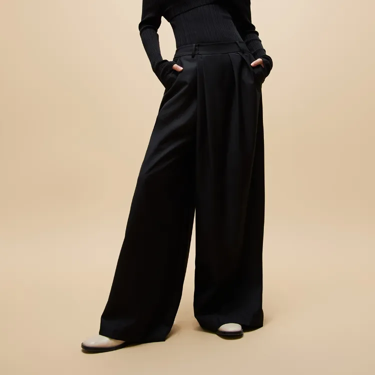 ONLY Casual Pants Women's Black-2