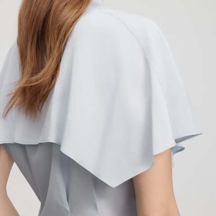 ELLE Shirts Women's Light Blue-5