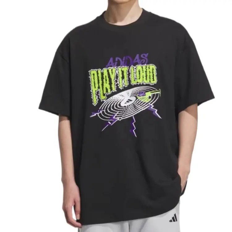 Adidas SS25 T-Shirt Men's Black-1