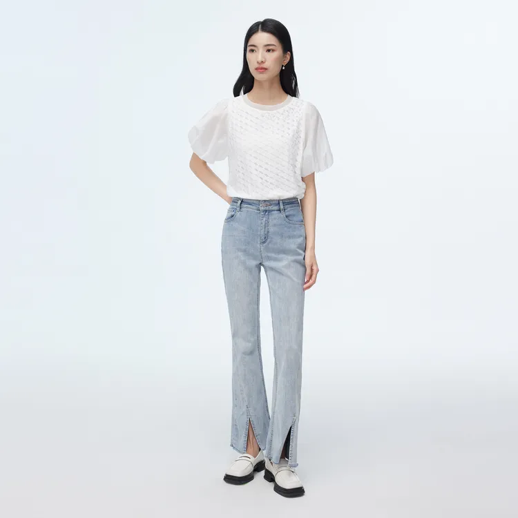 SHUIYUNJIAN Knitwear Women's Raw White-4