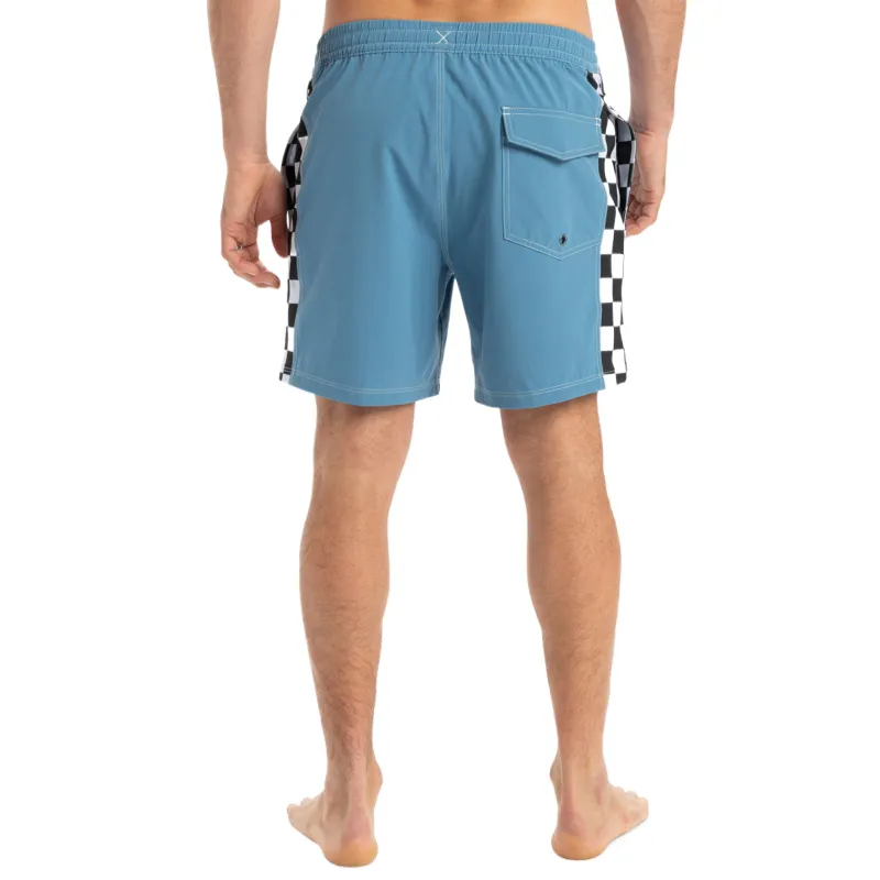 Quiksilver Original Arch Volley Beach Shorts Men's Crown Blue-4