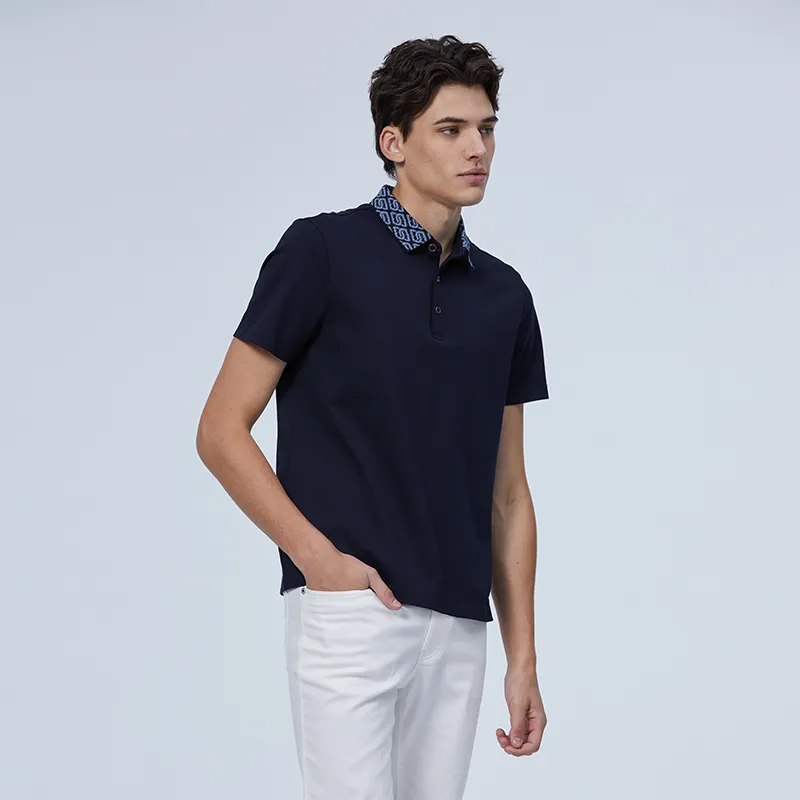 DIDIBOY T Shirts Unisex Navy Blue-3