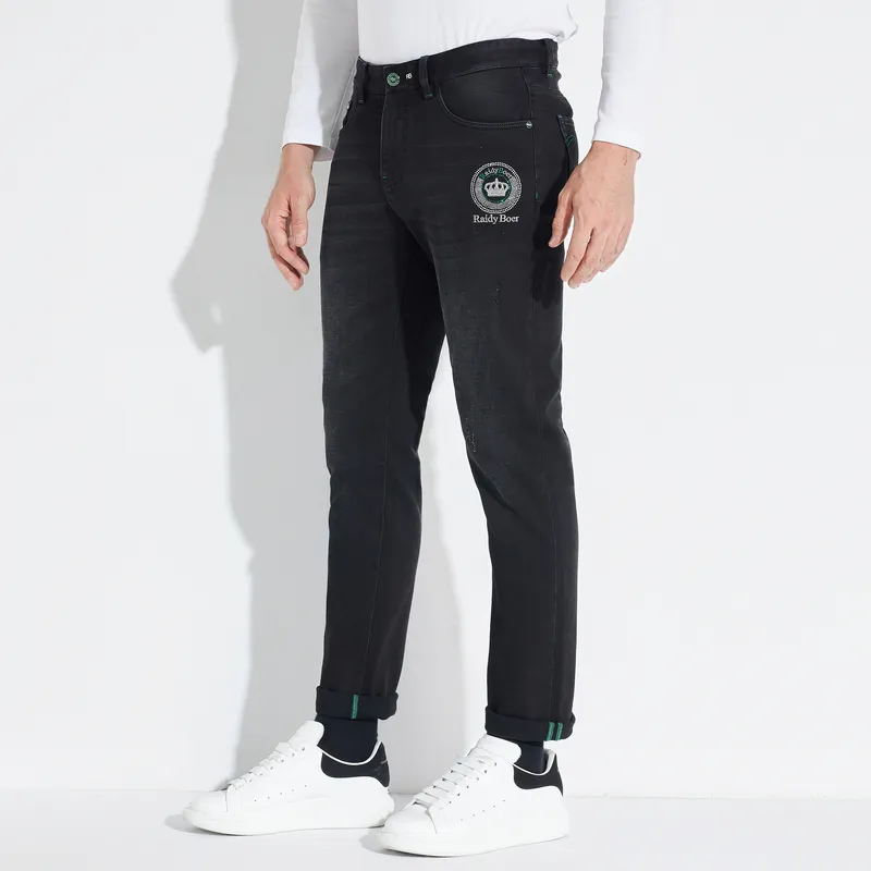Raidy Boer Jeans Men Black-3