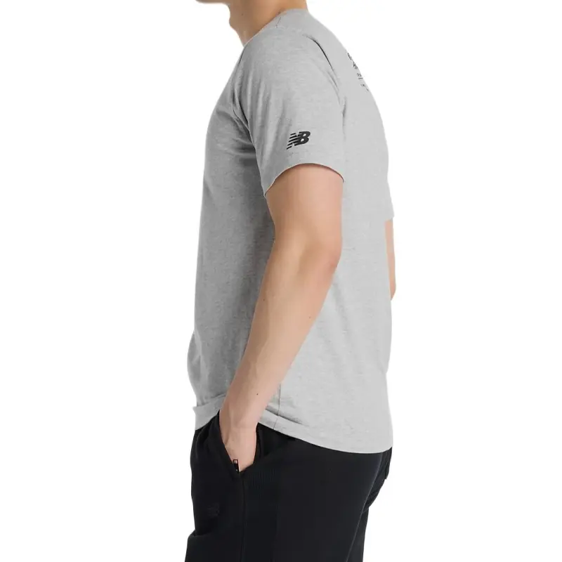 New Balance RBC Brooklyn Half T Shirt Men's Gray-2