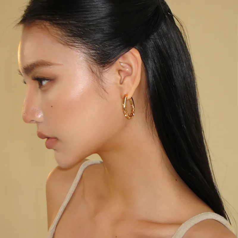 BOONEE ALUS White Gold Earrings Women's-2