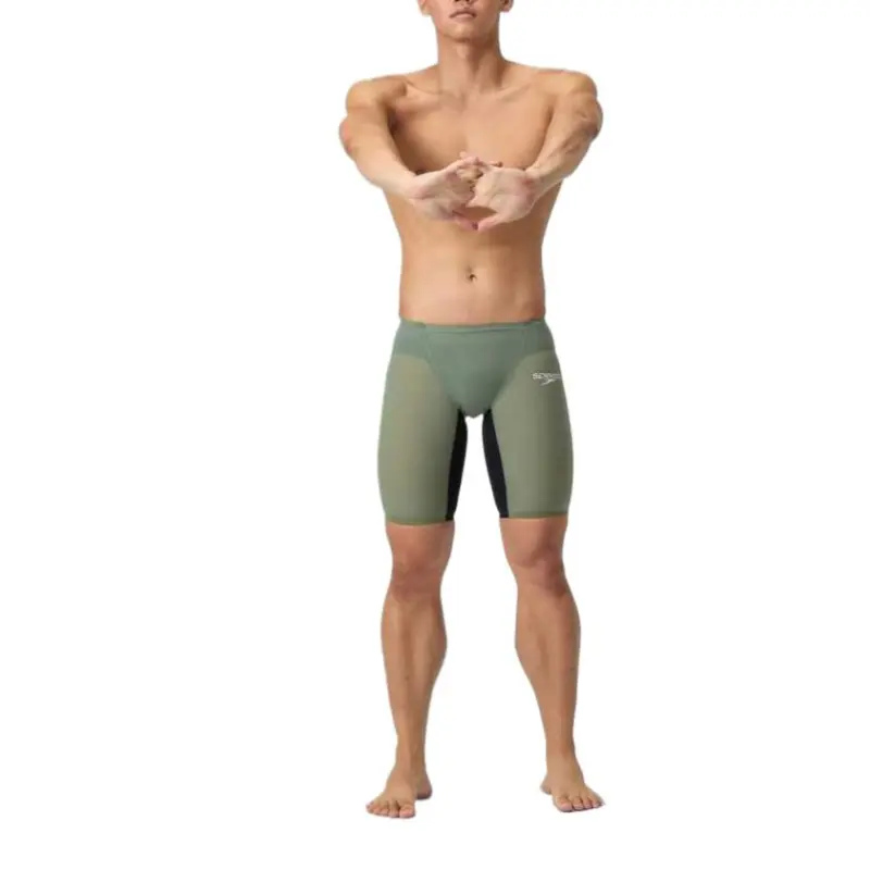 Speedo Fastskin LZR Pure Valor 2.0 Swimming Shorts Men's Green/Black-5