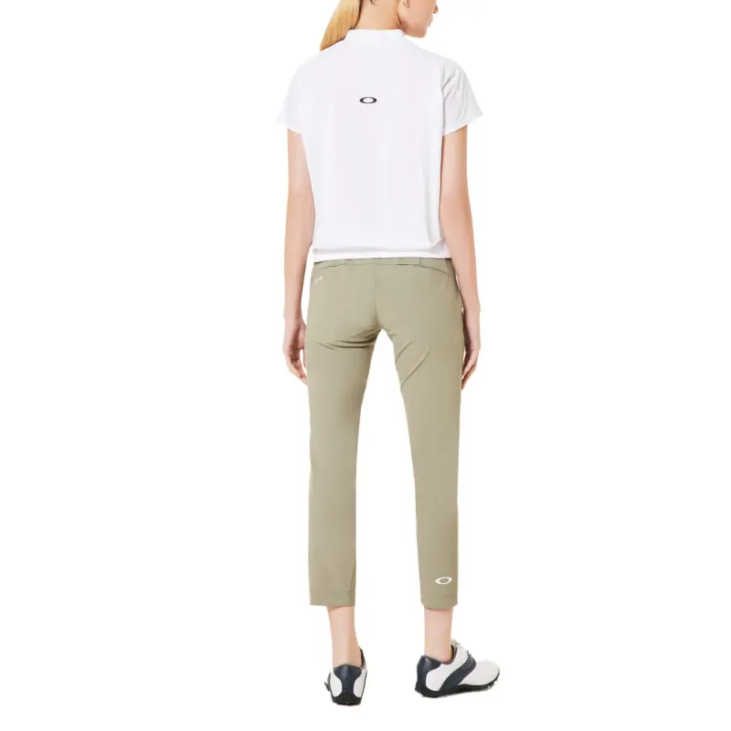 Oakley Elevate Squeeze Hem Mock Shirt Women's White-5