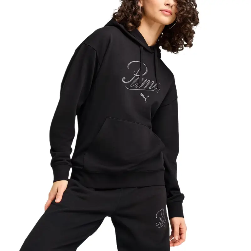 PUMA Sudadera Essentials Script Comfort Para Mujer-2