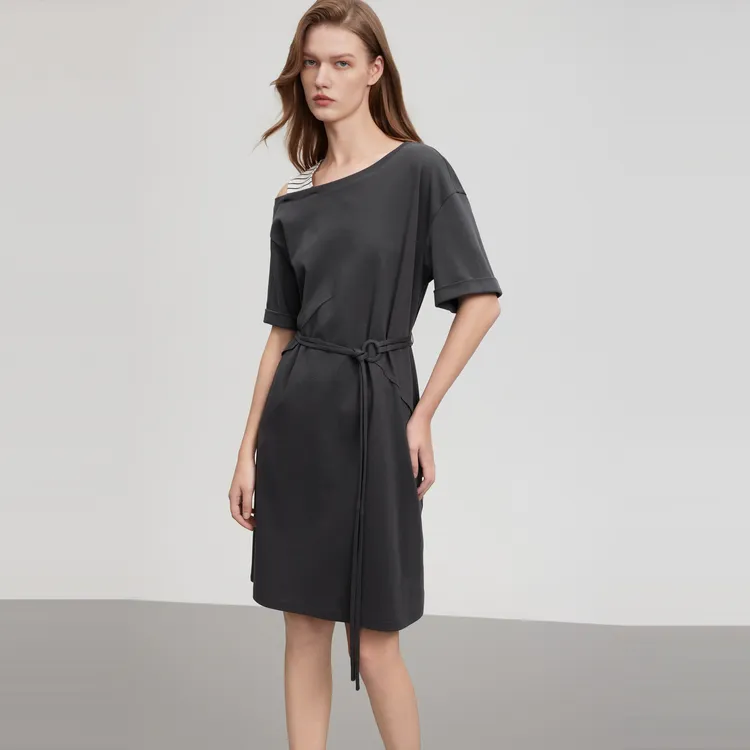 ELLE Short Sleeved Dress Women's-2