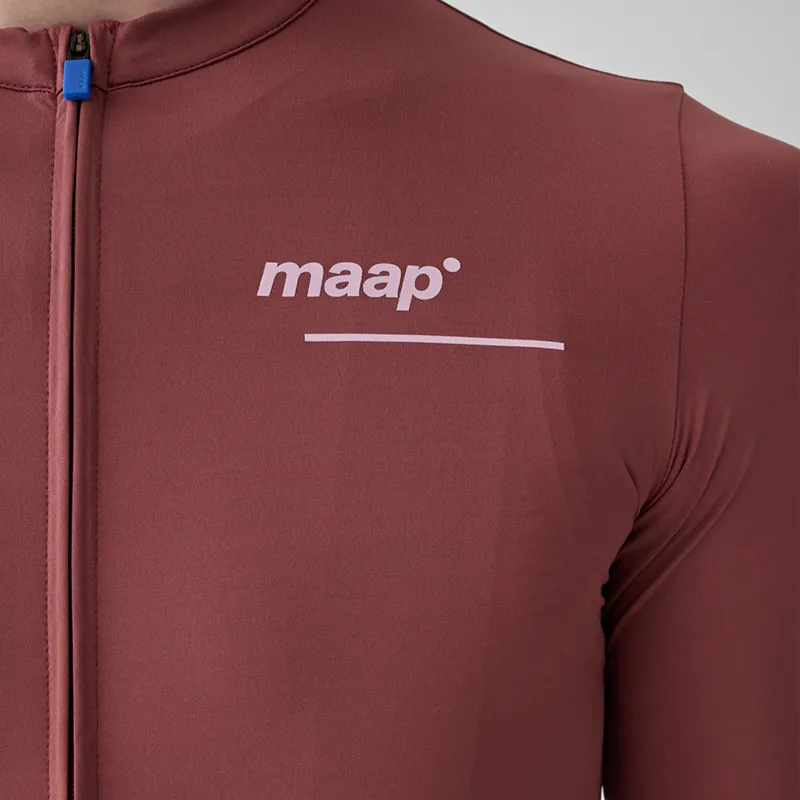 MAAP Training Jersey Cycling Clothing Men's Brick Red-1