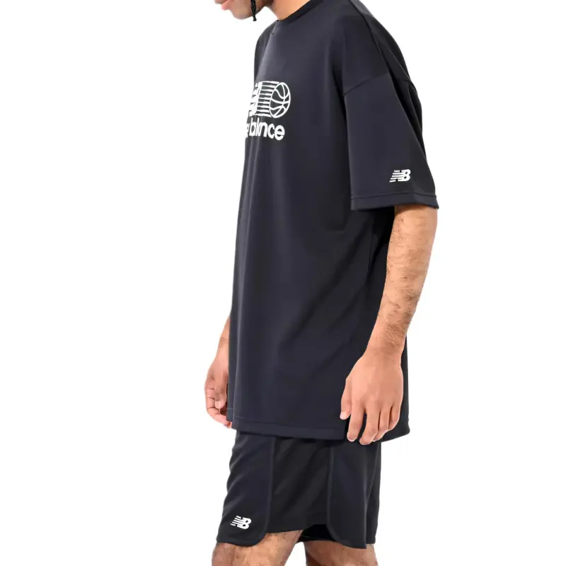 New Balance Graphic T Shirt Men's Black-3