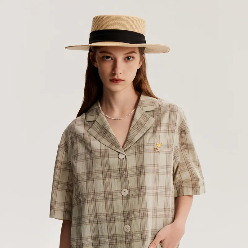 E.land Shirt Women's Army Green-2