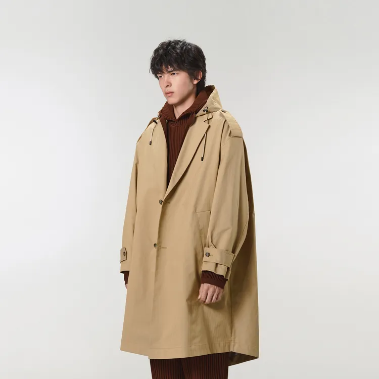 CROQUIS Trench Coats Unisex-4