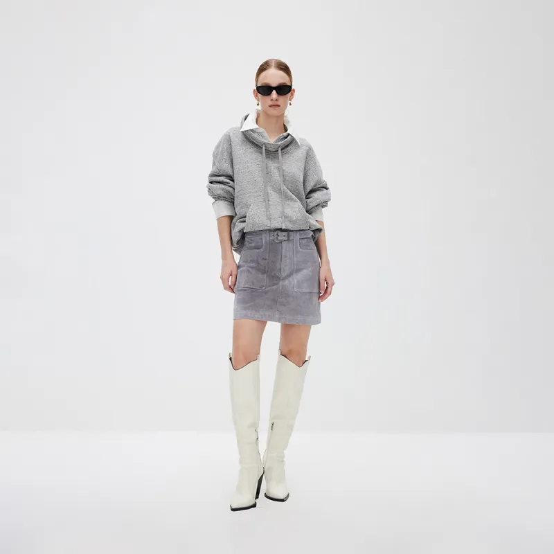 ONLY Leather Short Skirts Women's-3