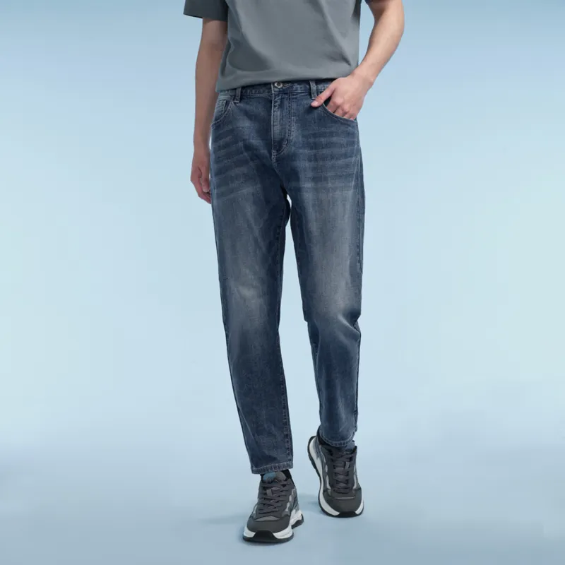 HLA Jeans Men Blue Gray Denim Gradient Medium 21-2