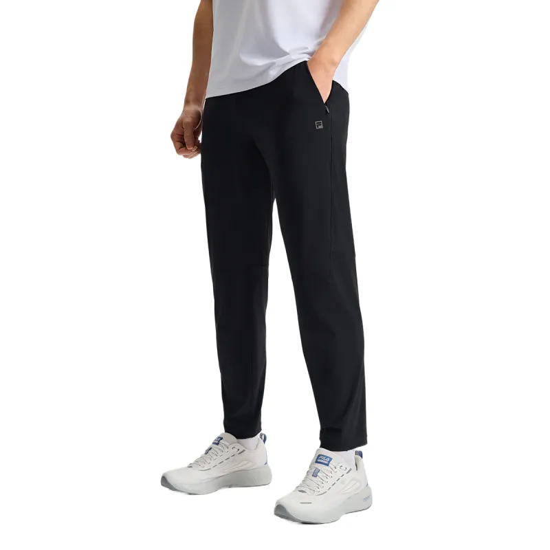 FILA Knitted Sweatpants Men's Pitch Black-4