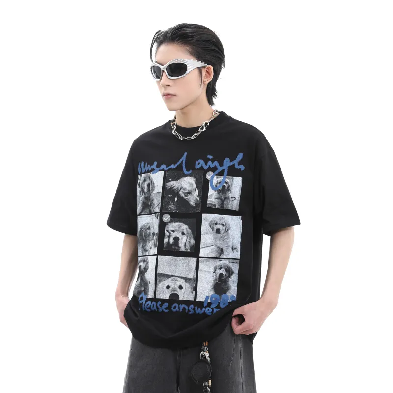WELTER EXPERIMENT Classic Minimalist Style T Shirt Unisex-3