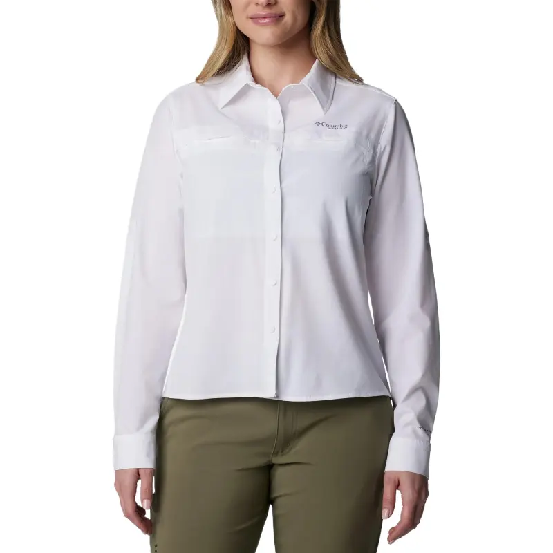 Columbia Summit Valley Shirt Women's White-2
